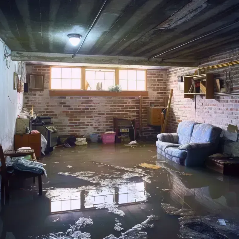 Flooded Basement Cleanup in Hebron, IN